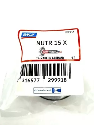 SKF GERMANY NUTR15 X YOKE TRACK ROLLER BEARING 15x35x18 Mm • $79