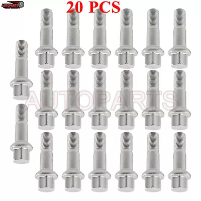 For Benz ML350 S500 GLK350 S550 CL500 GL450 Wheel Lug Bolts Nuts Set Of 20 • $35.80