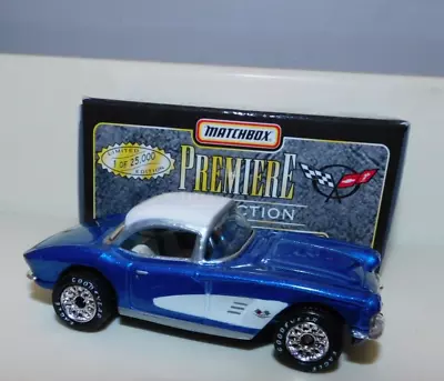 Matchbox Premiere Collection '61 Corvette Blue • $5.99