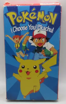 Pokemon: I Choose You Pikachu Animated Vhs Video 3 Tv Episodes Pokemon Emer. • $10.99