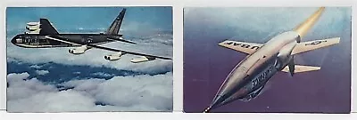 1957 Boy Scout US Airforce Cards Airplanes B-52 Stratofortress F-104 Starfighter • $15