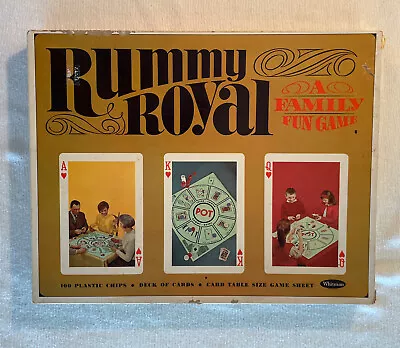 Vintage Rummy Royal Family Card Game Tripoly By Whitman Read • $17.90