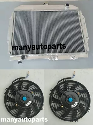 Aluminum Radiator +FAN FOR 58-74AMC JAVELIN MATADOR AMX RAMBLER REBEL Gremlin AT • $190