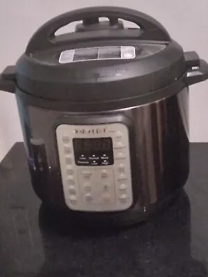 ( EXTRAS ) Instant Pot Viva Black Multi-Use 9-in-1 6 Quart Pressure Cooker   • $45