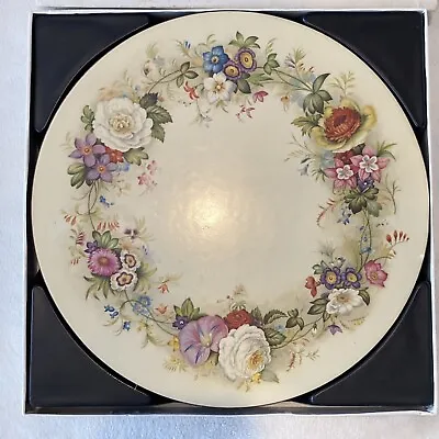 Vintage Pimpernel Placemats Roses/Floral Round Set Of 6 Made England 10” Wreath • $30