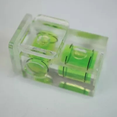 3 Way Bubble/Spirit Level Fits Onto Camera Hotshoe • £2.99