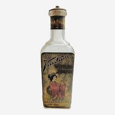 Vintage Rare A A Vantine & Co Wisteria Blossom Empty  Perfume Bottle • $79