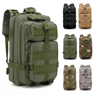$50.34 • Buy 45L Hunting Backpack Outdoor Military Rucksack Tactical Camping Hiking MOLLE Bag
