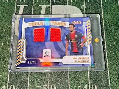 2022-23 Chronicles Absolute Tools Of The Trade Xavi Hernandez Double Jersey /99 • $29.99