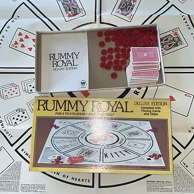 Vintage 1981 Whitman Rummy Royal Deluxe Edition Board Game #4804 • $19.99