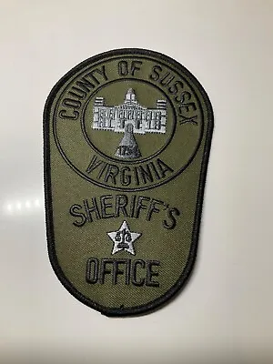 SWAT SRT Sussex County Sheriff State Virginia VA • $6.99