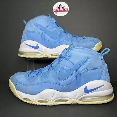 Nike  Air Max Uptempo University Blue Leather Sneaker 922932-400 Men’s - Sz 11.5 • $50