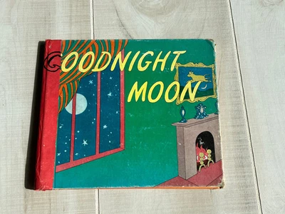 $9.99 • Buy GOODNIGHT MOON Margaret Wise Brown 1947 Harper And Row Vintage Hardcover PHOTOS