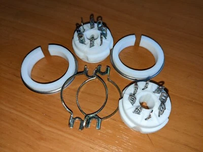 $26 • Buy Ceramic Tube Socket And Damper Microphonic Rings
