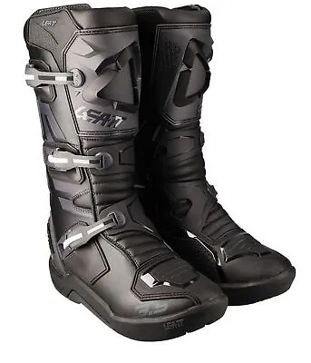 Leatt 3.5 V22 Mens MX Offroad Boots Black • $129.99