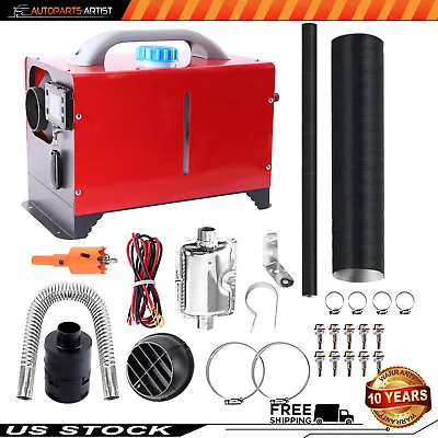 Diesel Air Heater All In One Lcd Thermostat Boat Motorhome Truck Trailer 8KW 12V • $64.99