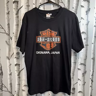 RareHarley Davidson Okinawa Japan T Shirt L Vintage Large 🔥 • $170