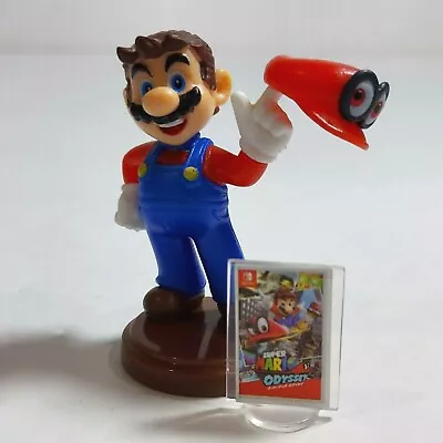 Super Mario Bros 2  Mario Odyssey Cappy Choco Egg Mini Figure Gashapon Furuta #1 • $8