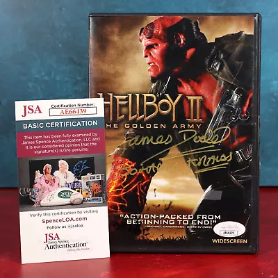 Hellboy II James Dodd DVD Autographed Inscription Johann Krauss W/ Protector COA • $232.43