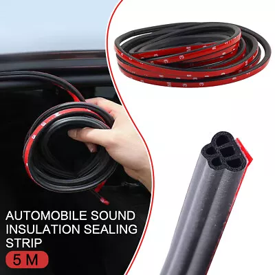 16Ft Car Door Seal Strip Door Weather Stripping Trunk Hood Door Seal For Cars US • $7.99