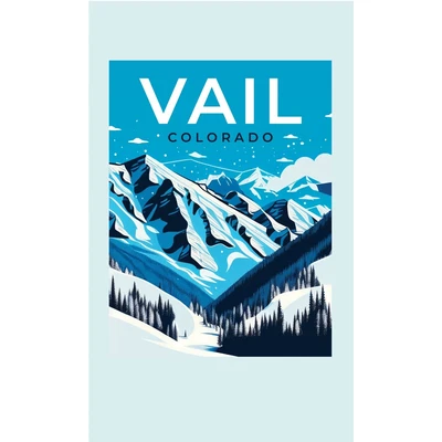 $21.67 • Buy Vail Colorado Souvenir Metal Sign-Wall Poster