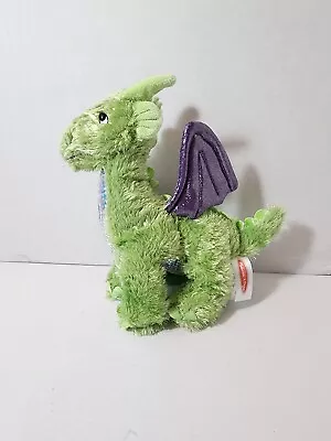 Melissa & Doug Zephyr The Dragon Super Soft Plush Stuffed Animal Green / Purple • $11.95