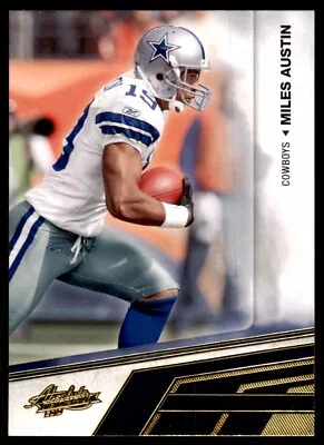 2010 Panini Absolute Memorabilia Miles Austin Dallas Cowboys #27 • $1.85