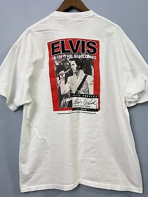 Elvis Presley Vaughan Bassett Furniture VTG T Shirt 2002 Promo Advertising Sz XL • $44.99