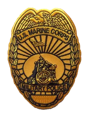 Usmc Marine Corps Military Police Law Enforcement  Embroidered Hook & Loop Patch • $34.99