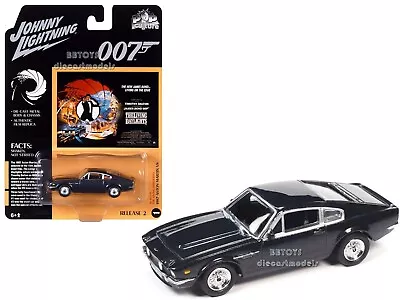 1987 Aston Martin V8 Dark Gray James Bond 1/64 Johnny Lightning Jlsp327 • $9.99
