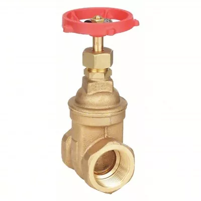 Milwaukee Gate Valve; 1 1/4” Pipe Size FNPT Bronze 200 CWP 125 WSP 105 1-1/4 • $30