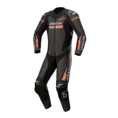 $896.34 • Buy Alpinestars GP Force Chaser 1pc Motorcycle Leather Race Suit (Black/Red/Fluo)
