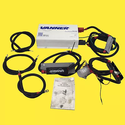 Vanner TS12-1500 12V Commercial Pure Sine Wave Inverter 1500W W/ Hoses #U1674 • $328.98