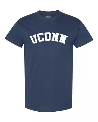 UCONN Screen Printed T-shirt • $12