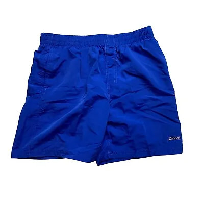 Size XL / 14y-15y - Zoggs Boys Penrith 15  Swim Shorts Speed Blue Size 29  Waist • £8