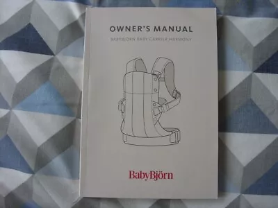 Baby Bjorn Baby Carrier - User Manual. • £0.99