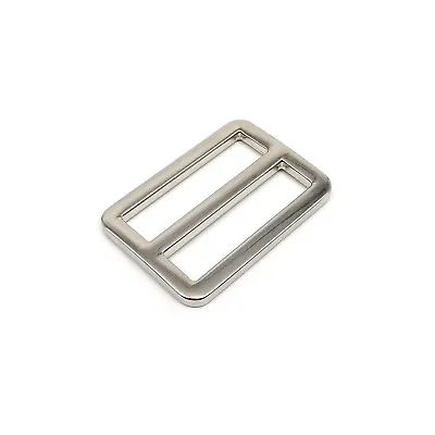Metal Bag Strap Belt Adjust Tri-glide Pin Roller Buckle Slider Rectangle O Ring • $4.99