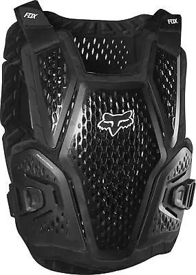 $99.95 • Buy New Fox Racing Youth Raceframe Roost Chest Guard - Black - 24267-001-OS