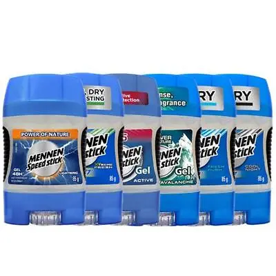 Mennen Speed Stick Assorted Scents Deodorant Antiperspirant Gel 6 X 85g • $65.99