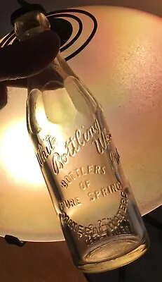 $7.99 • Buy Old Cairo NY Soda Bottle White Bottling Works Registered 8 Oz Advertising