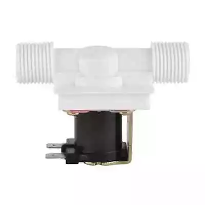 1/2in N/C DC 12V Magnetic Electric Solenoid Valve Water Air Inlet Flow Switch Km • £3.99