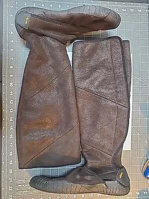 Vibram Unisex Brown Furoshiki Shearling High Wrap Boots - Size 42/43  • $15