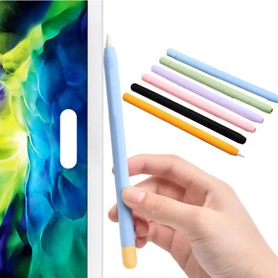 £3.48 • Buy For Apple Pencil 1/2, Gen Silicone Grip Case Sleeve Soft Cover Holder IPad Cover