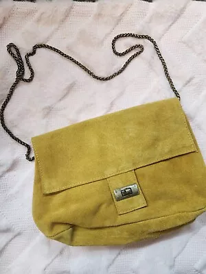 Free People Shoulder Bag New Mustard Color  Suede  • $50