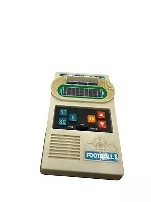 FOOTBALL I Vintage 1977 Mattel Electronics White Handheld Game TESTED WORKS • $32.99