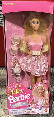 My First Tea Party Barbie Doll 1996 Mattel # 14592 • $22