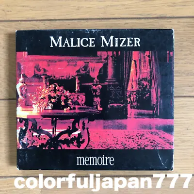 MALICE MIZER CD Memoire DX No Serial With Booklet Tetsu Mana Kozi Yu-ki Kami F/S • $50