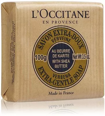 L'Occitane Verbena Shea Butter Extra Gentle Soap 100g/3.5oz 3 Pack • $28.99