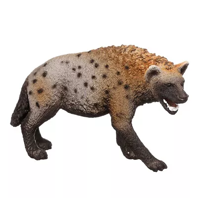 Hyaena Figure Wild Zoo Animal Play Model Figure Toy Simulation Animal Model • £6.71