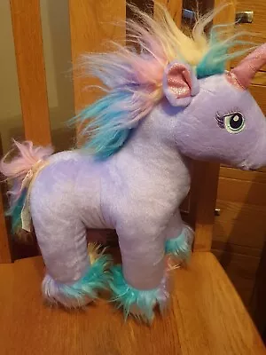 Large Build A Bear Unicorn Rainbow Unicorn  • £10